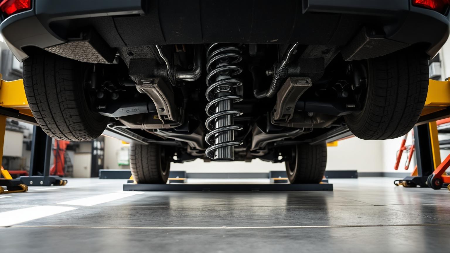 Mechanic running diagnostics on an engine bay